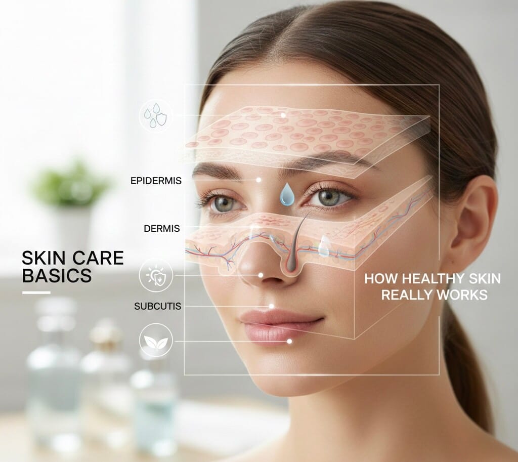 Skin Care Basics: How Healthy Skin Really Works