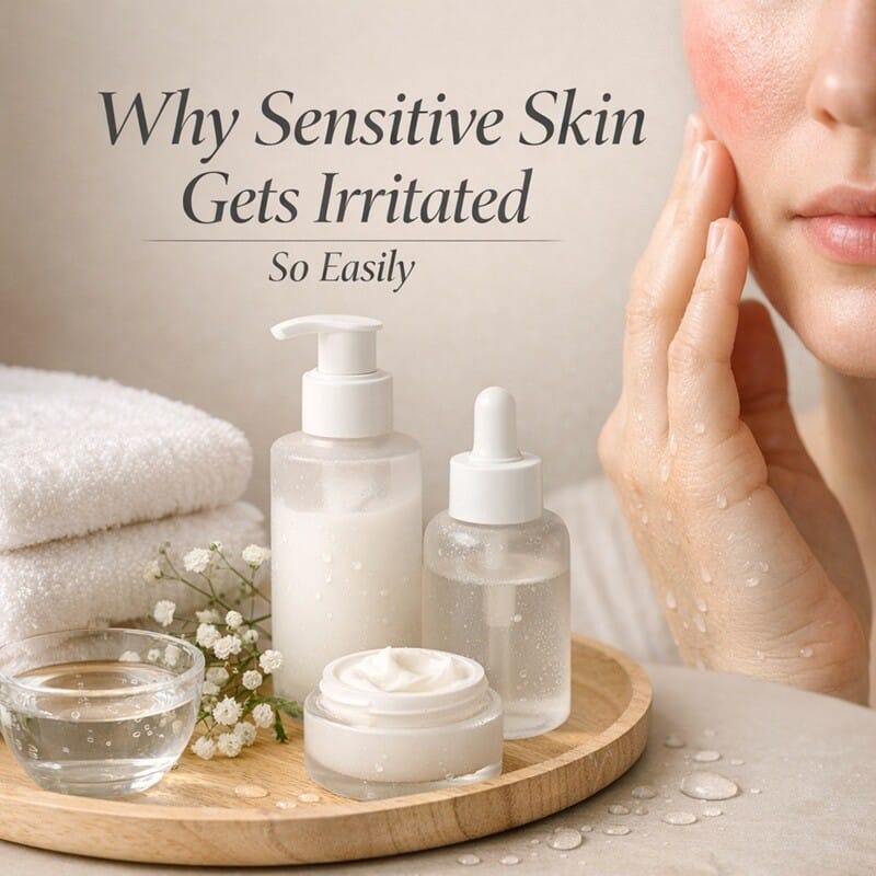 Why Sensitive Skin Gets Irritated So Easily